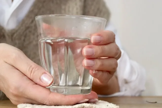 温かい飲み物・お白湯を意識。